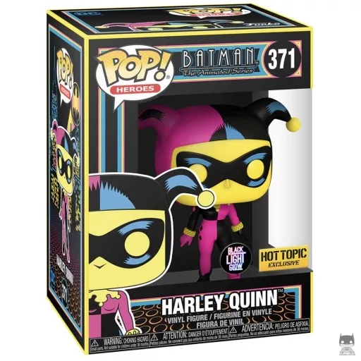 Figura Funko Pop! Harley Quinn (Luz negra) (Batman: La serie animada)