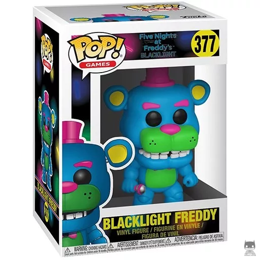 Figura Funko Pop! Freddy Fazbear (Luz negra) (Freddy Fazbear)