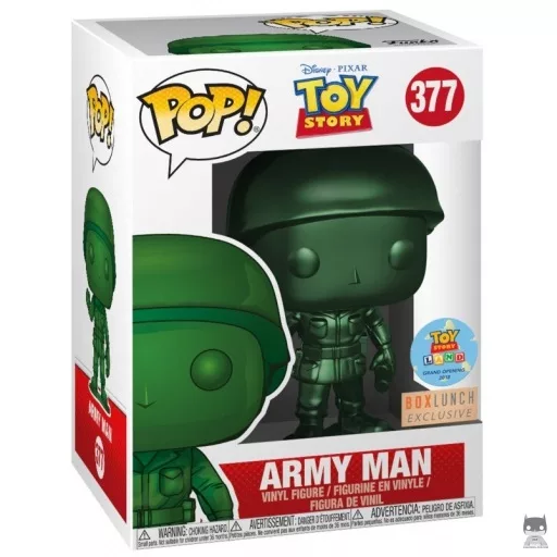 Figura Funko Pop! Soldado verde (Metalizado) (Soldado verde)