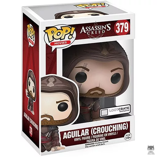 Figura Funko Pop! Aguilar de Nerha agachado (Assassin's Creed)
