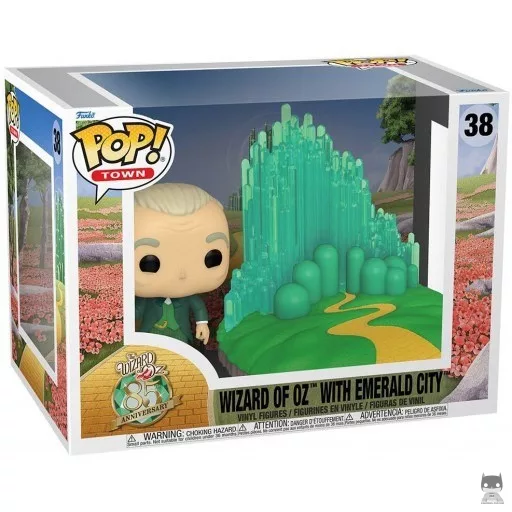 Figura Funko Pop! El Mago de Oz con Ciudad Esmeralda (Mago de Oz)