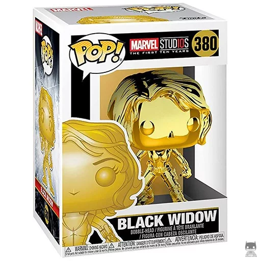 Figura Funko Pop! Viuda Negra (Dorado) (Viuda Negra (Natasha Romanoff))