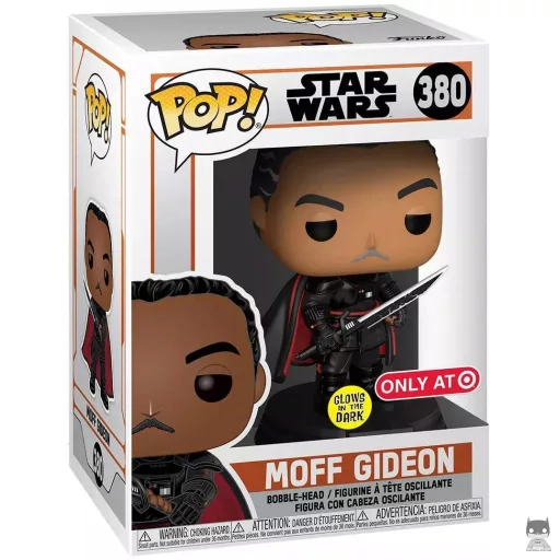Figura Funko Pop! Moff Gideon (Brilla en la oscuridad) (Moff Gideon)