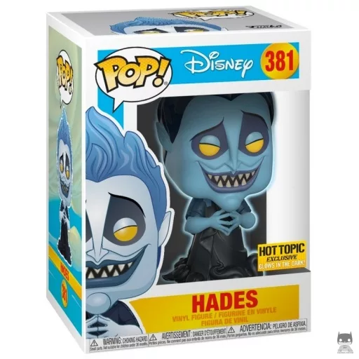 Figura Funko Pop! Hades (Brilla en la oscuridad) (Hércules)