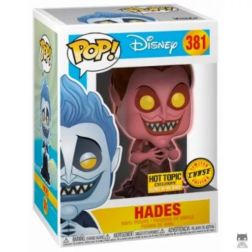 Figura Funko Pop! Hades (Rojo) (Chase) (Hércules)