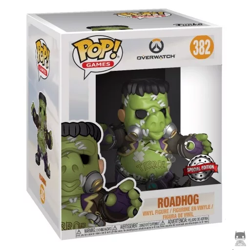 Figura Funko Pop! Roadhog (Aspecto Monstruo de Junkenstein) (Supersized) (Roadhog)