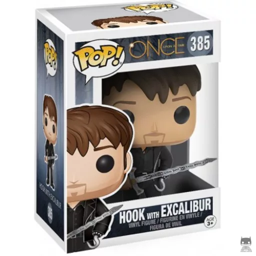 Figura Funko Pop! Capitán Garfio (con Excalibur) (Érase una vez)