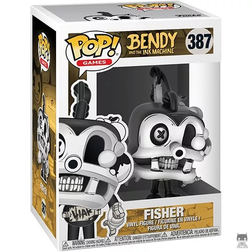 Figura Funko Pop! Fisher (Blanco y negro)