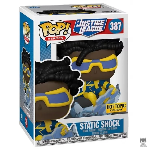 Figura Funko Pop! Static Shock (Liga de la Justicia)