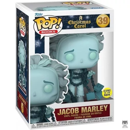 Figura Funko Pop! Jacob Marley (Brilla en la oscuridad) (Cuento de Navidad)