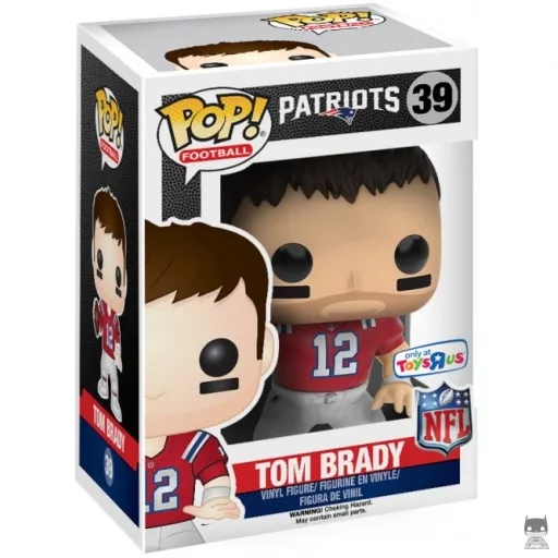 Figura Funko Pop! Tom Brady (Camiseta retro) (Toys'R'Us)