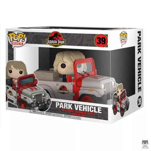 Figura Funko Pop! Ellie Sattler (con jeep) (Parque Jurásico)