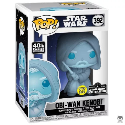 Figura Funko Pop! Obi-Wan Kenobi (Brilla en la oscuridad) (Obi-Wan Kenobi)