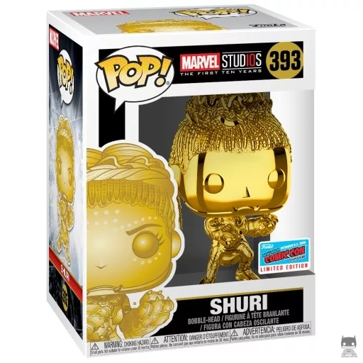 Figura Funko Pop! Shuri (Dorado) (Marvel Studios)