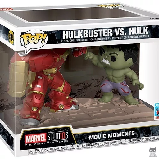 Figura Funko Pop! Hulkbuster vs Hulk (Movie Moment)