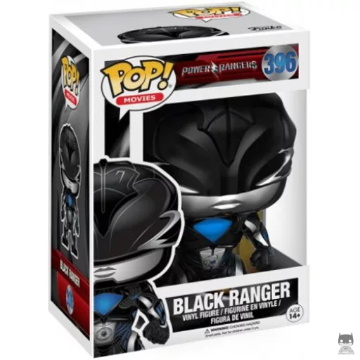 Figura Funko Pop! Ranger Negro (Power Rangers)