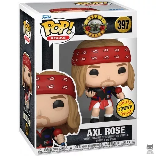 Figura Funko Pop! Axl Rose (Chase) (Guns N Roses)