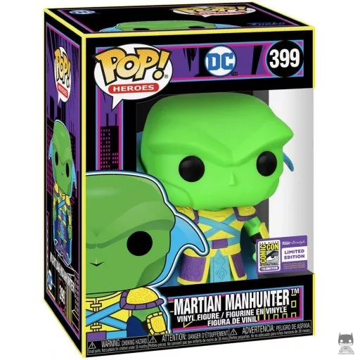 Figura Funko Pop! Detective Marciano (Luz negra) (DC Imperial Palace)