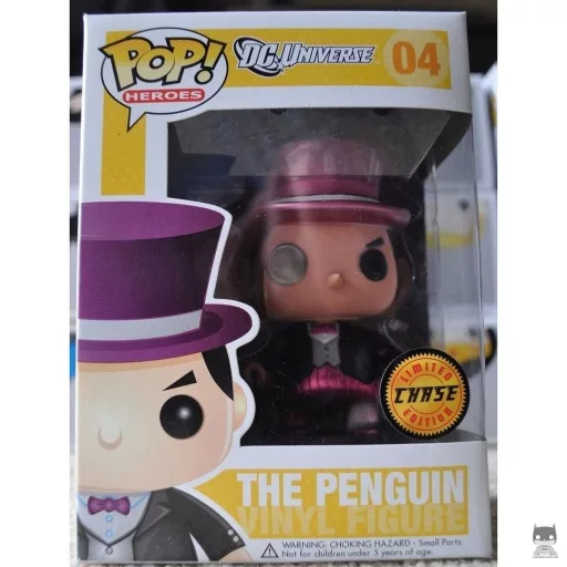 Figura Funko Pop! El Pingüino (Metalizado) (DC Universe)