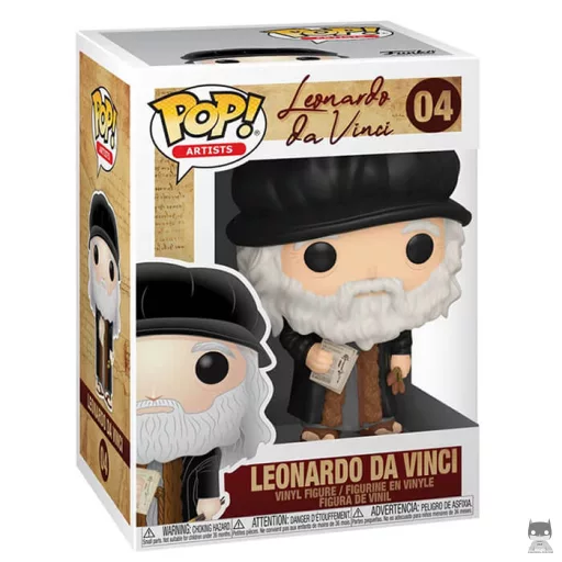 Figura Funko Pop! Leonardo da Vinci (Dominio público)