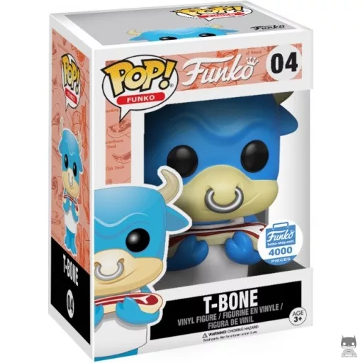 Figura Funko Pop! T-Bone (Azul) (Fantastik Plastik)