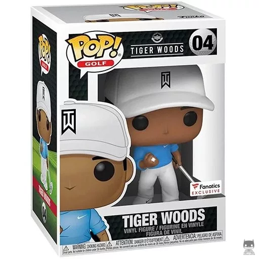 Figura Funko Pop! Tiger Woods (Azul) (Fanatics)