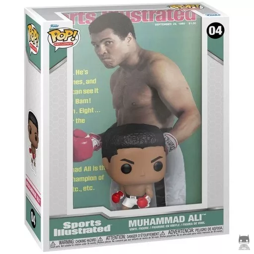 Figura Funko Pop! Portada de Sports Illustrated: Muhammad Ali (Leyendas del deporte)