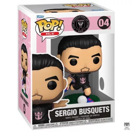 Figura Funko Pop! Sergio Busquets (Major League Soccer) (Major League Soccer (liga norteamericana de fútbol))