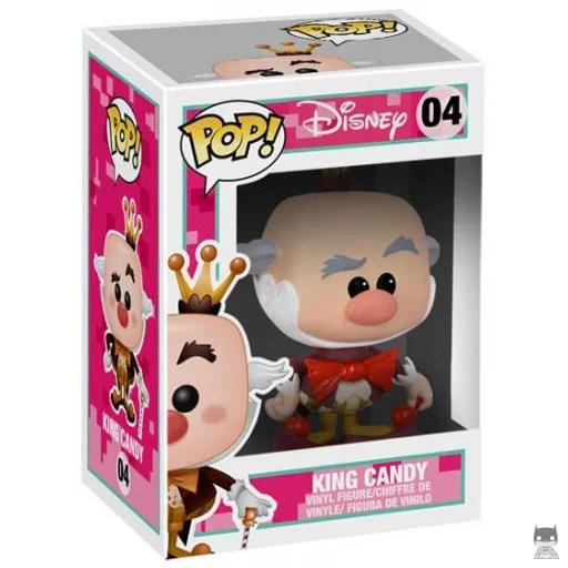Figura Funko Pop! Rey Candy (¡Rompe Ralph!)