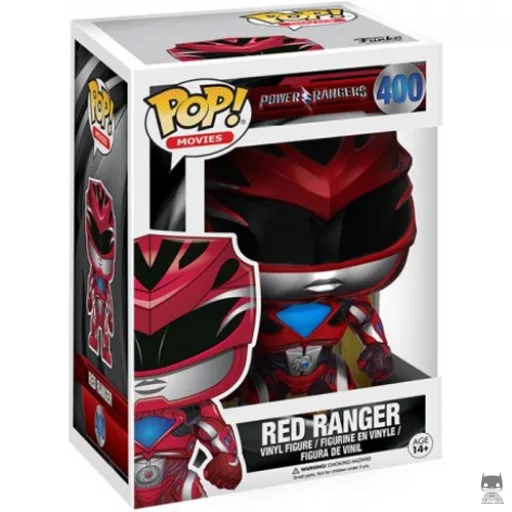 Figura Funko Pop! Ranger Rojo (Power Rangers)