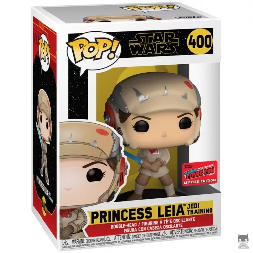 Figura Funko Pop! Princesa Leia entrenamiento Jedi (Leia Organa (Princesa Leia))