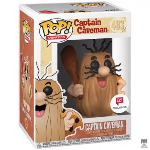 Figura Funko Pop! Capitán Cavernícola (Capitán Cavernícola)