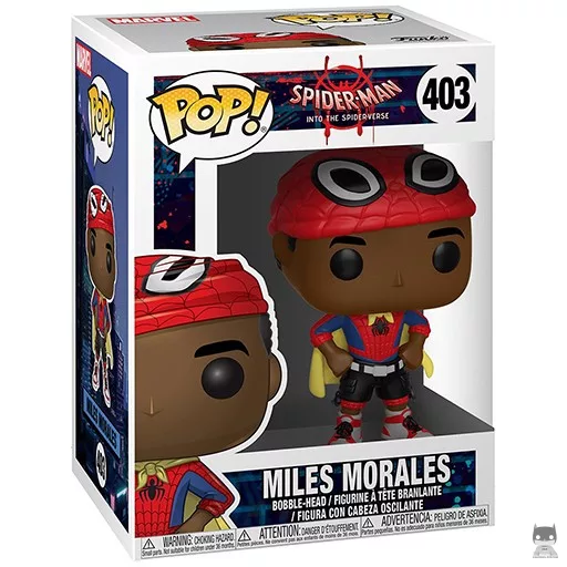 Figura Funko Pop! Miles Morales (Capa) (Spider-Man (Miles Morales))