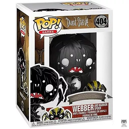 Figura Funko Pop! Webber & araña guerrera (Webber)