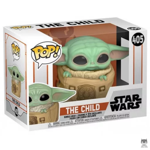 Figura Funko Pop! El Niño con bolsa (Grogu (El Niño - Baby Yoda))