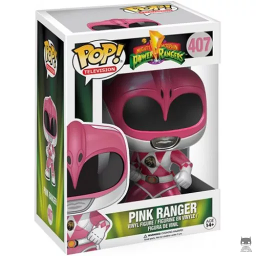 Figura Funko Pop! Ranger Rosa (Metalizado) (Ranger Rosa)