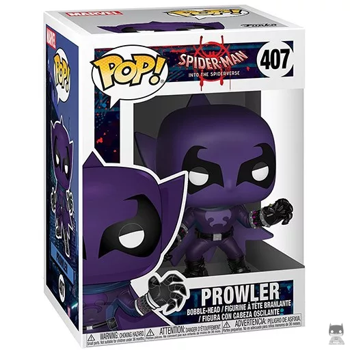 Figura Funko Pop! Merodeador (Spider-Man: Un nuevo universo)