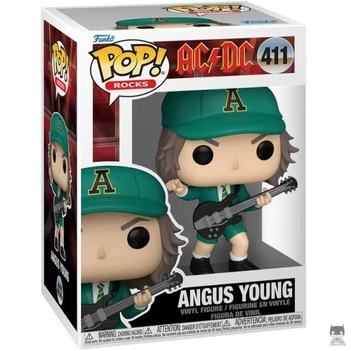 Figura Funko Pop! Angus Young (Traje verde) (AC/DC)