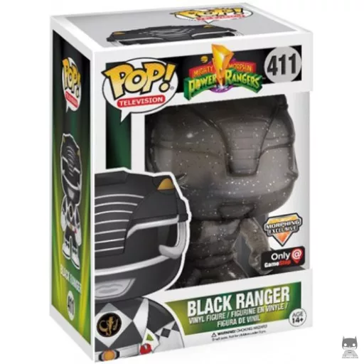 Figura Funko Pop! Ranger Negro (Teletransportándose) (Power Rangers)