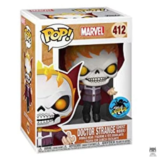 Figura Funko Pop! Doctor Strange como Ghost Rider (Los Angeles Comic Con 2018)