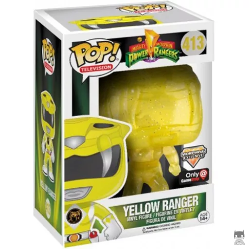 Figura Funko Pop! Ranger Amarillo (Teletransportándose) (Power Rangers)