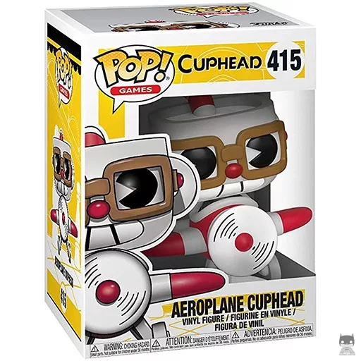 Figura Funko Pop! Aeroplane Cuphead (Cuphead)