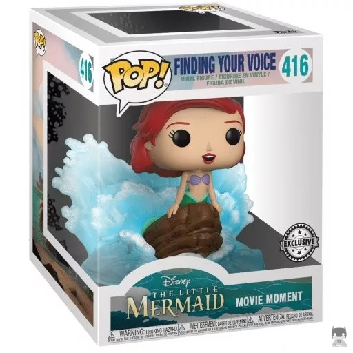Figura Funko Pop! Ariel encontrando su voz (Movie Moment)