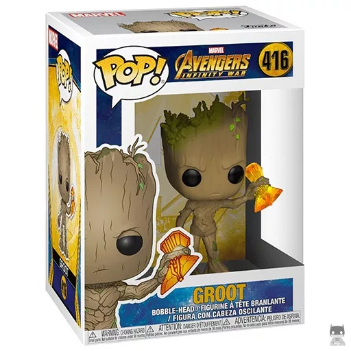 Figura Funko Pop! Groot (con Rompetormentas) (Groot)