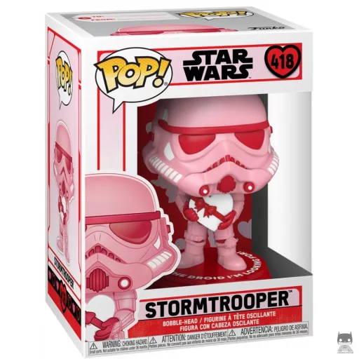 Figura Funko Pop! Stormtrooper (Rosa) (Star Wars (San Valentín))