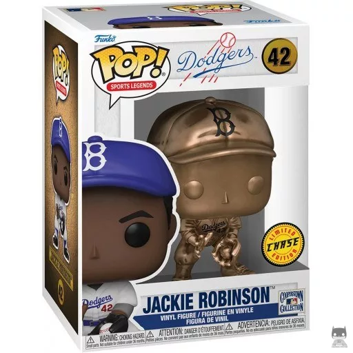 Figura Funko Pop! Jackie Robinson (Chase) (Leyendas del deporte)
