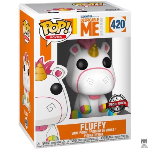 Figura Funko Pop! Fluffy con pezuñas arcoíris (Universal Studios)