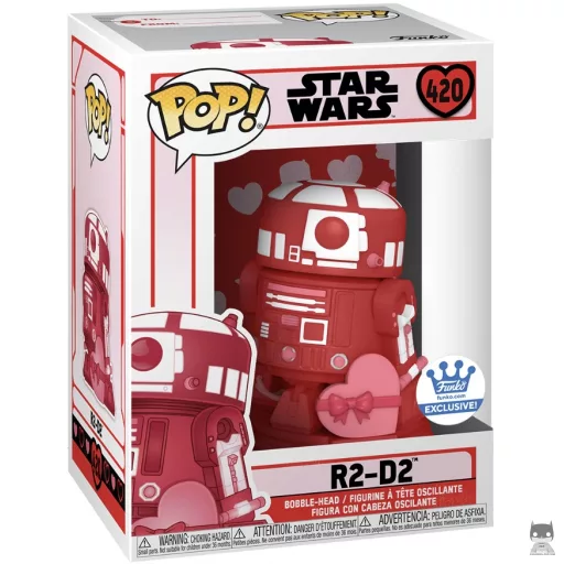Figura Funko Pop! R2-D2 (Rosa) (Star Wars (San Valentín))
