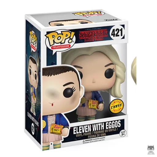 Figura Funko Pop! Once con gofres Eggo (Chase) (Stranger Things)
