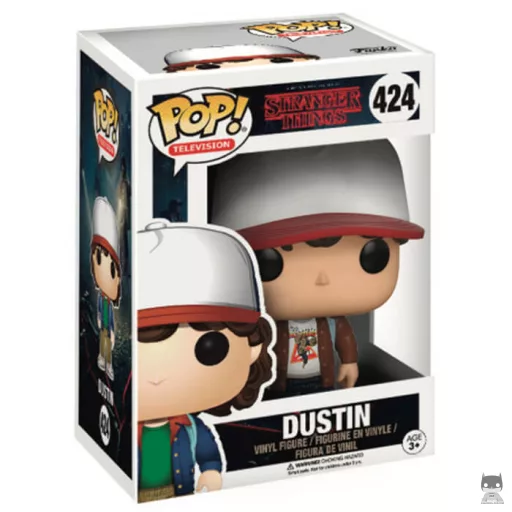 Figura Funko Pop! Dustin Henderson con chaqueta marrón (Stranger Things)